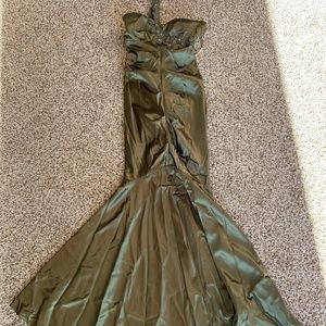 Cache Olive Green gown